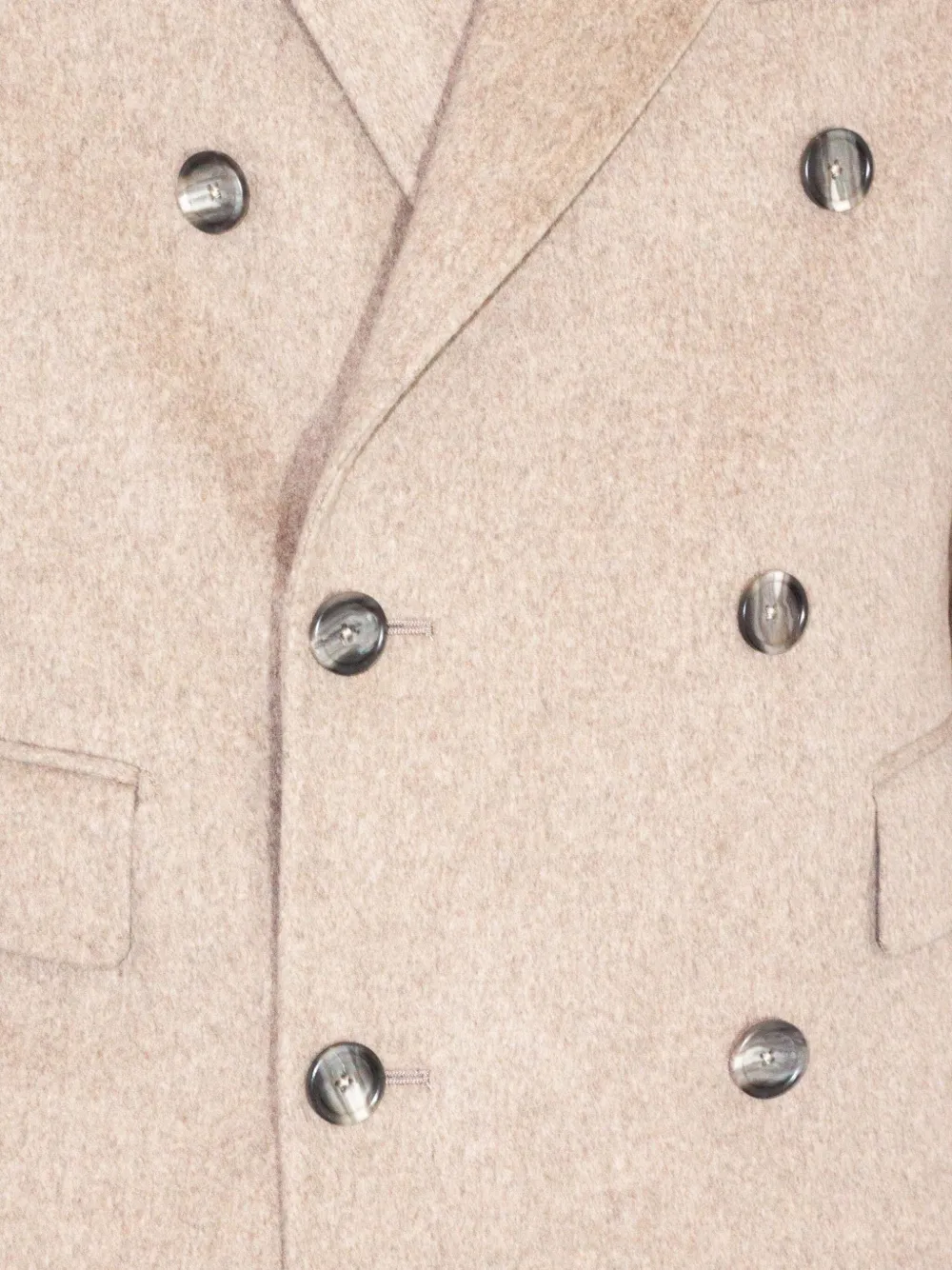 Tagliatore Double-breasted Coat In Neutral