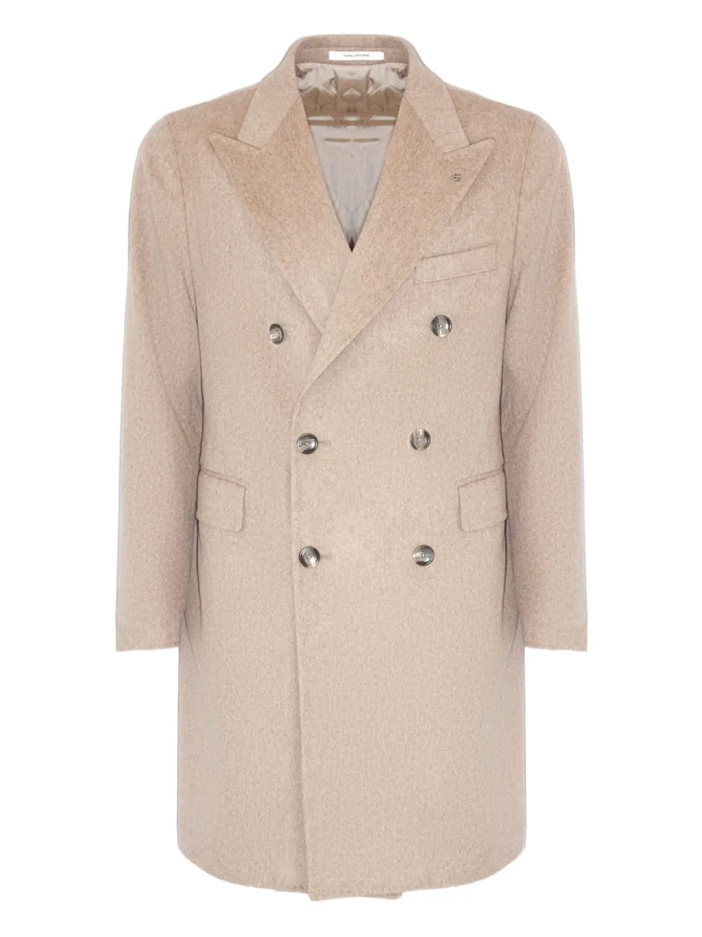 Tagliatore double-breasted coat | Neutrals | Image 1