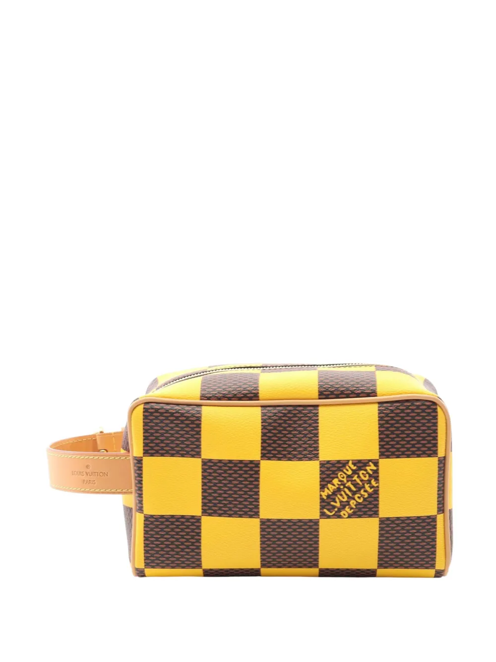 Louis Vuitton Pre-Owned 2021-2025 Damier Pop Locker Dopp Kit clutch Louis Vuitton Pre-Owned 2021-2025 Damier Pop Locker Dopp Kit clutch