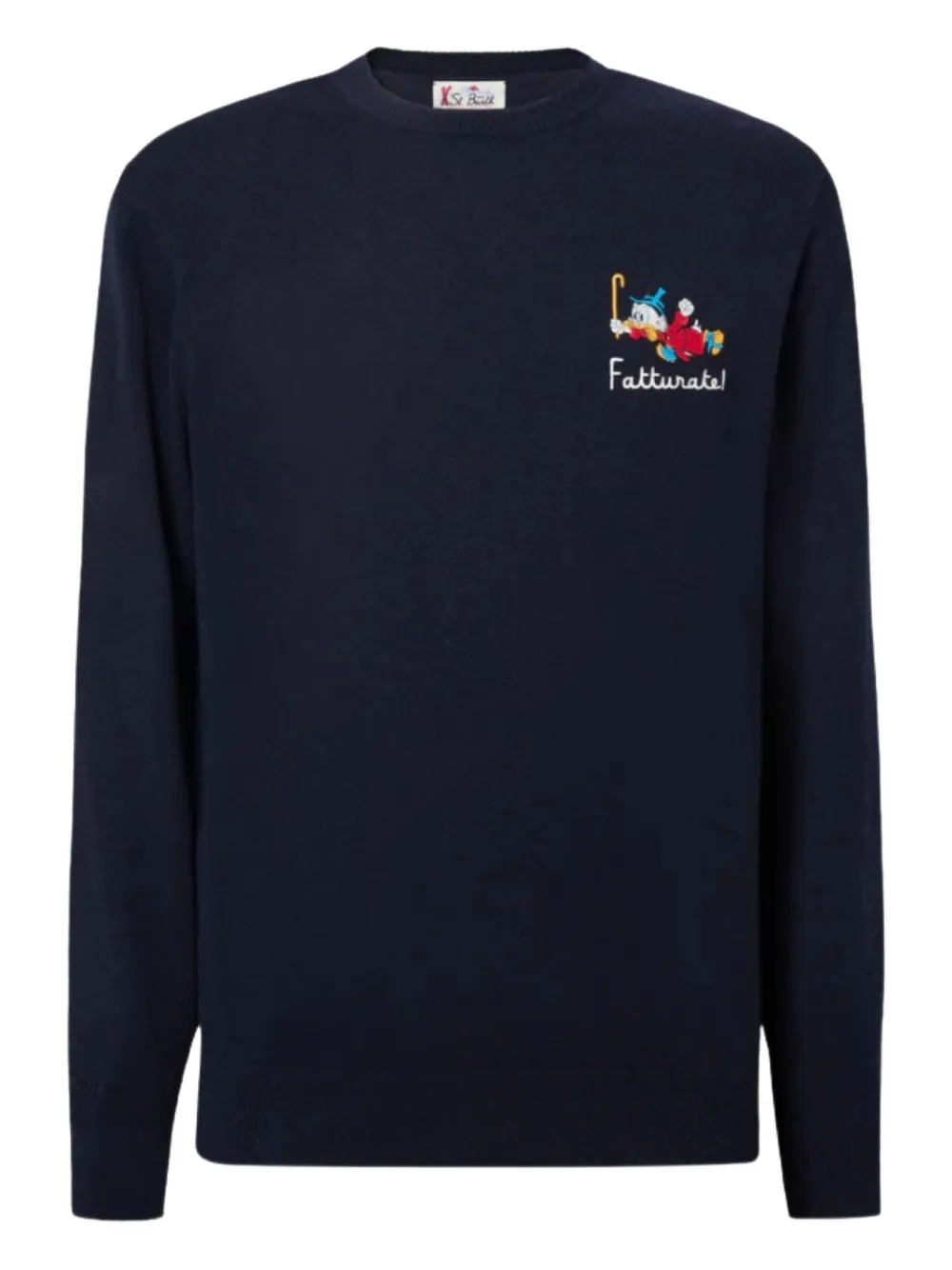 MC2 Saint Barth embroidered-motif sweater | azul | Image 1