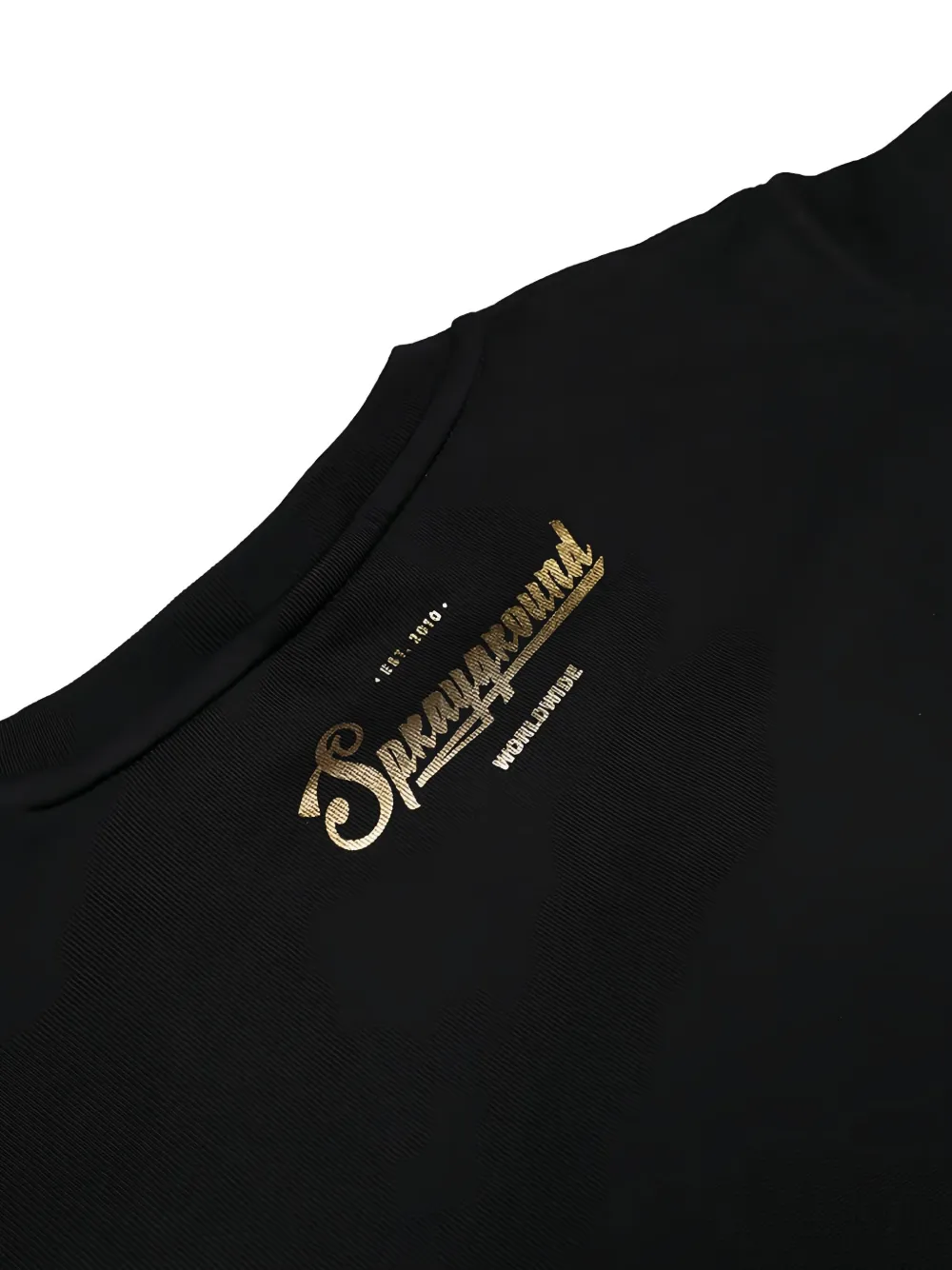 Sprayground T-shirt met print Zwart