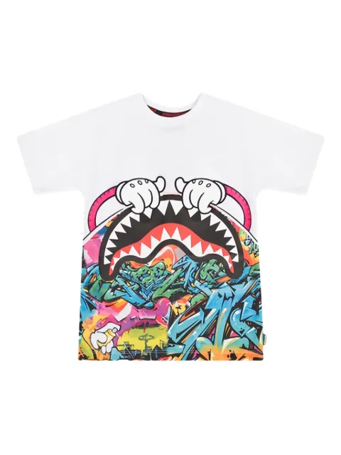 Sprayground Curtain graphic-print T-shirt