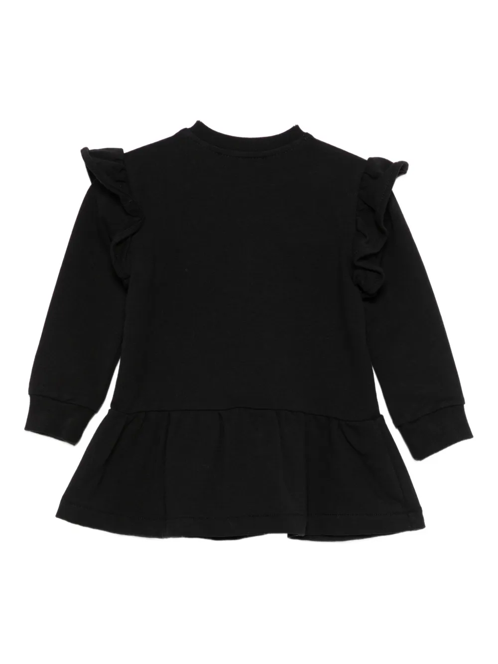 MSGM Kids stretch fleece dress - Zwart