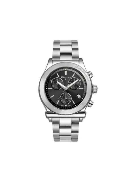 Ferragamo Chronograph stainless steel 42mm
