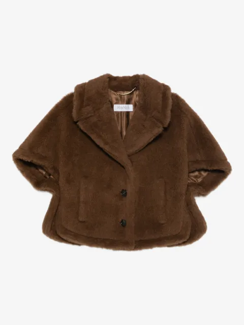 Max Mara Corvino teddy-textured jacket