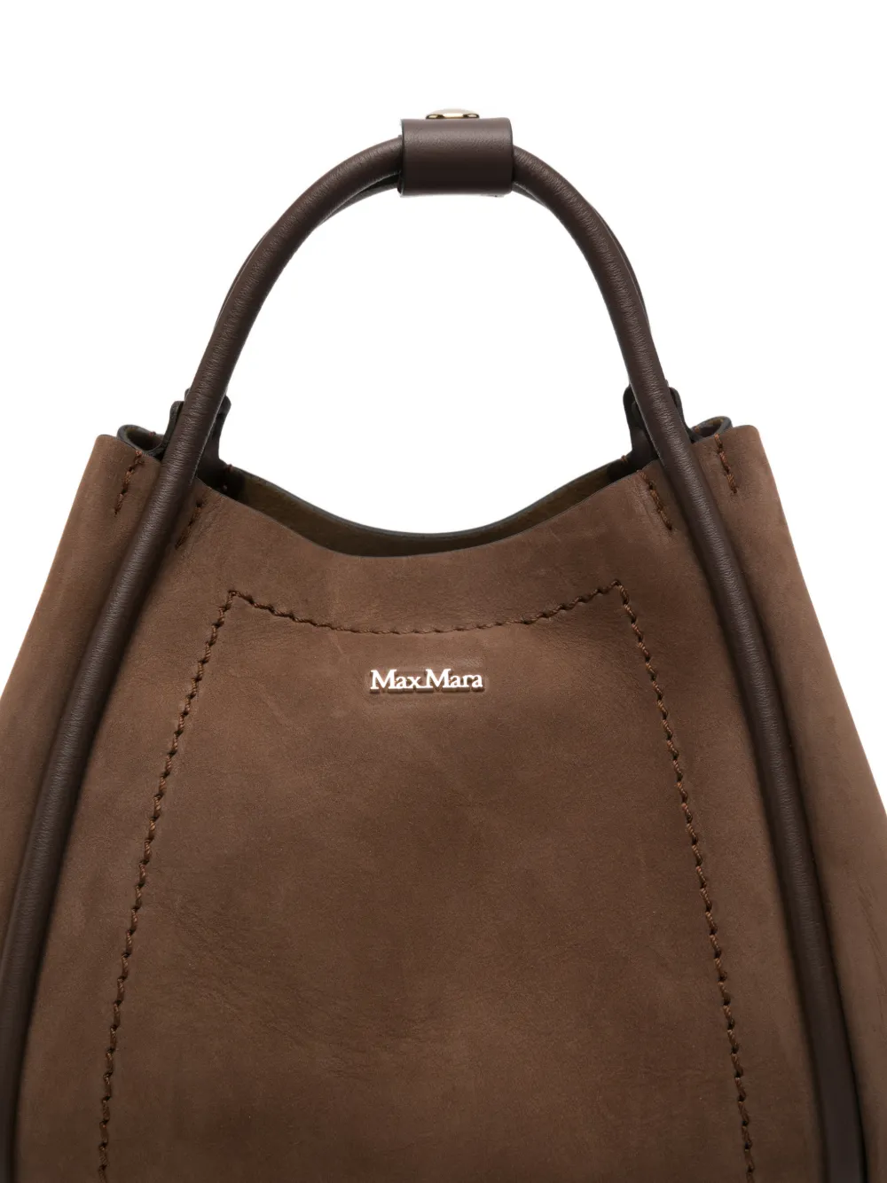 Max Mara Marine Xs Top-handle Cross Body Bag In Brown