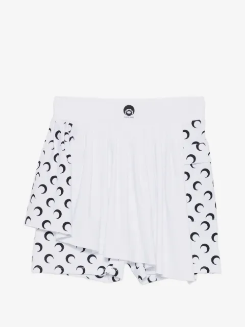 Marine Serre athleisure mini skort with Moon inserts