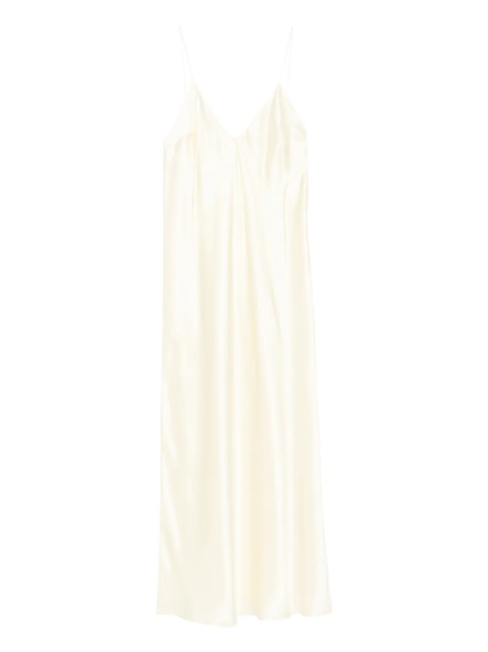 KHAITE Taja strap maxi dress - Giallo