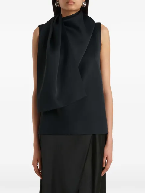 KHAITE Loe draped top