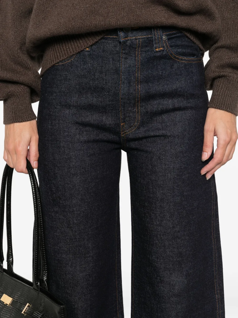 Khaite Delina Jeans In Blue