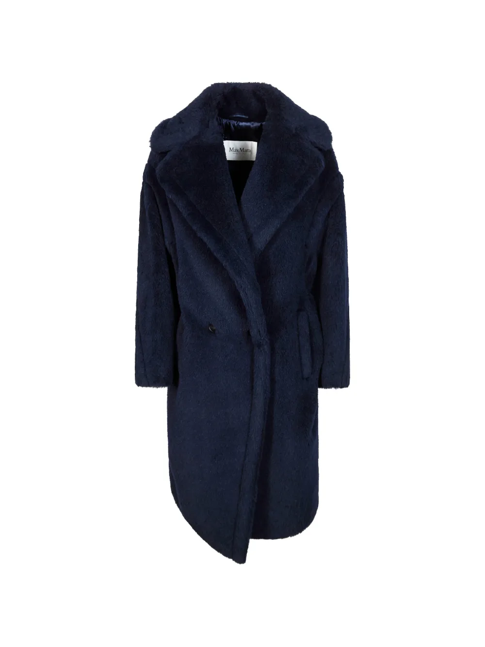Max Mara Cappotto Tedgirl doppiopetto - Blu