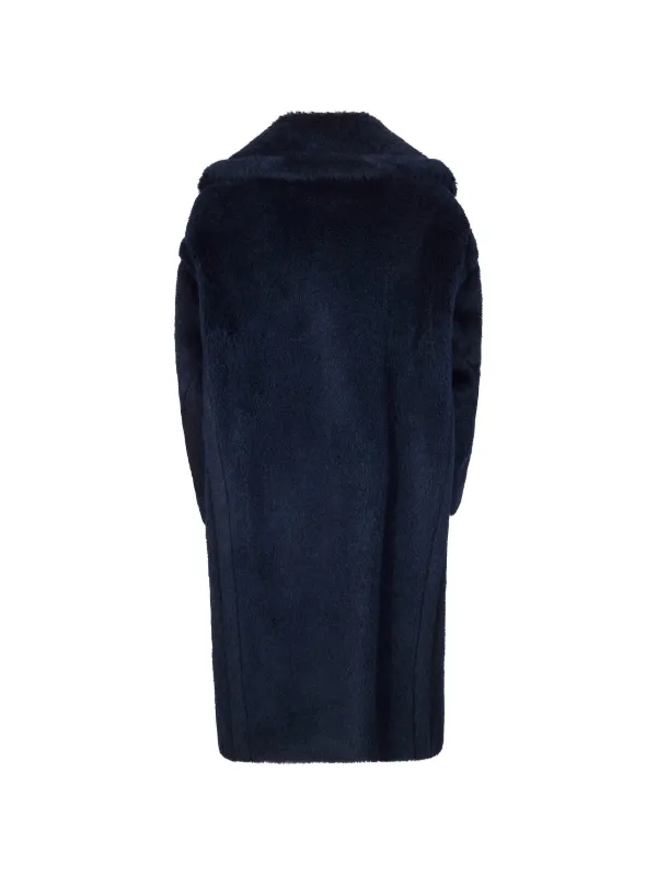 Max Mara Teddy Bear Icon Oversized double-breasted Coat | Blue