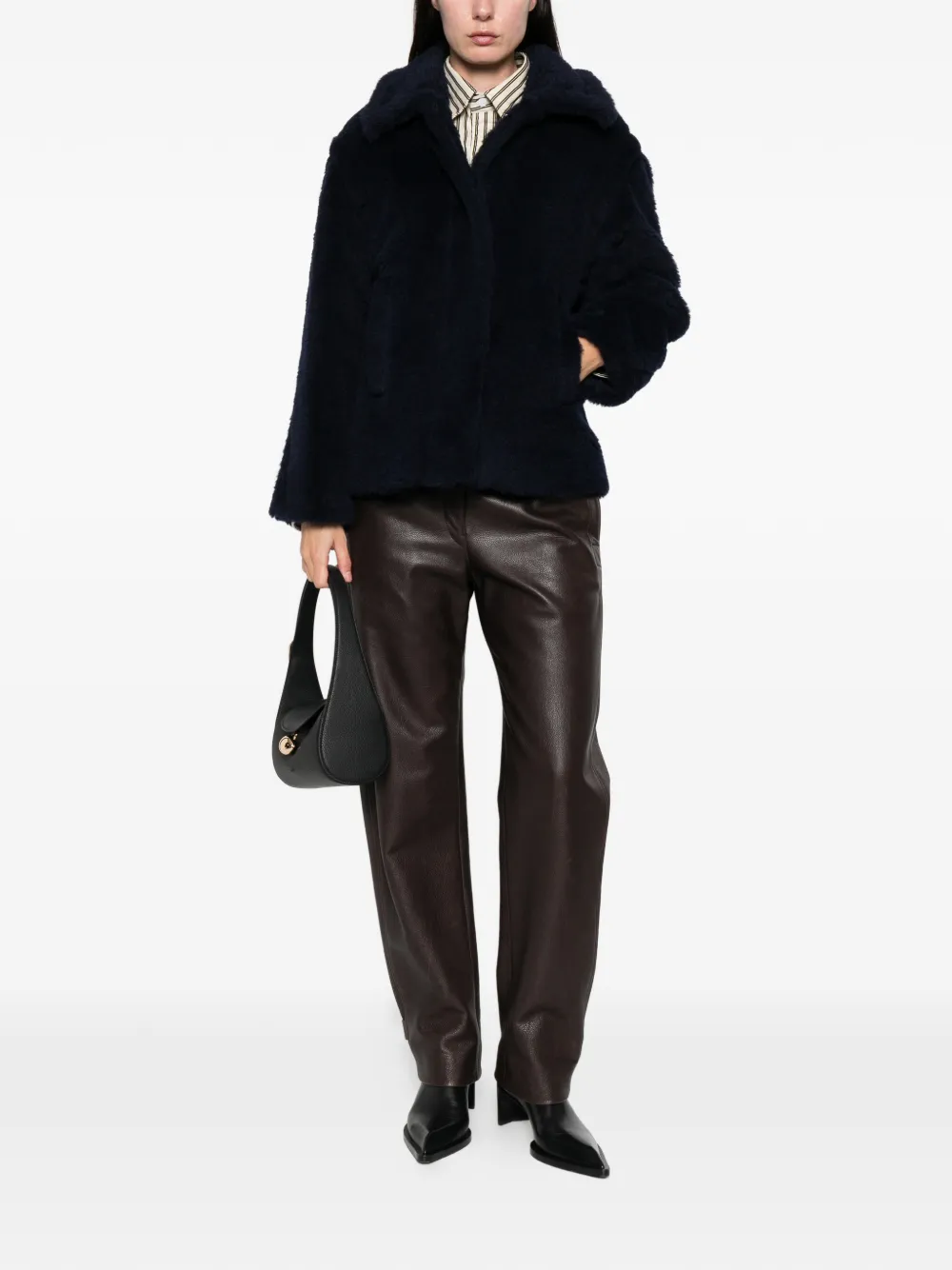 Max Mara teddy-textured jacket | Faux Fur & Shearling Jackets | Image 2