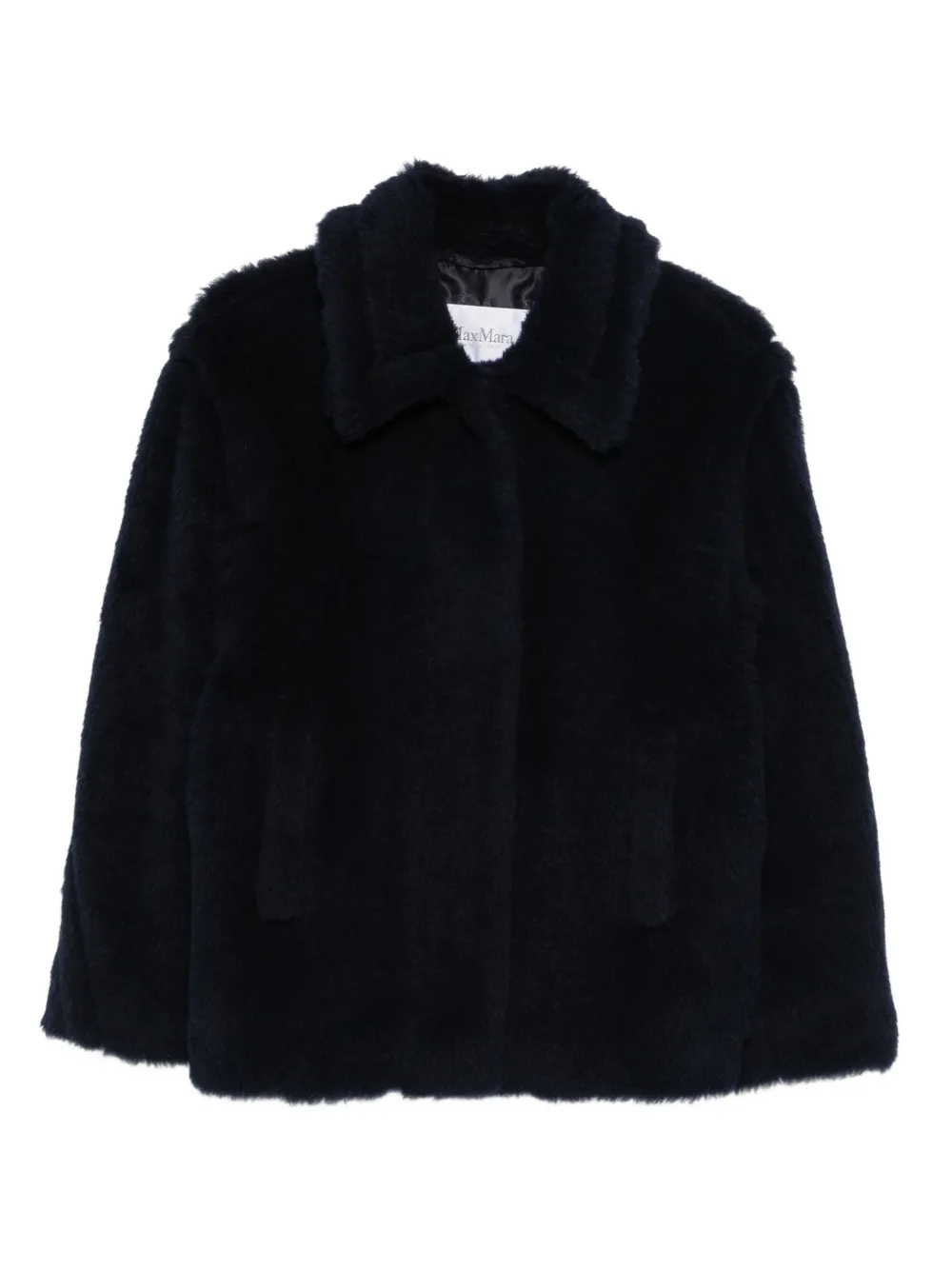 Max Mara teddy-textured jacket | Blue | Image 1