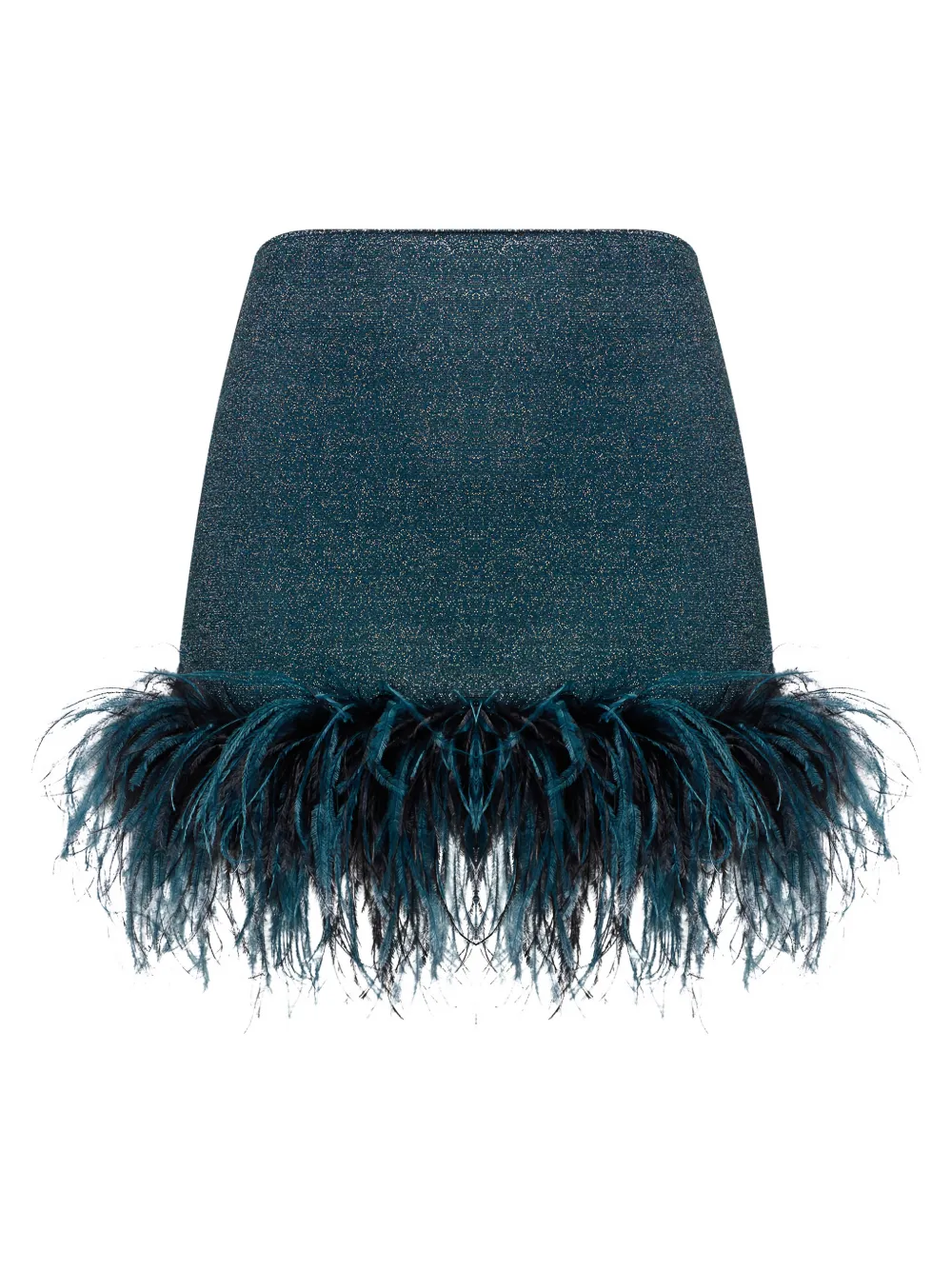 Oséree Lumière Plumage mini skirt - Blauw