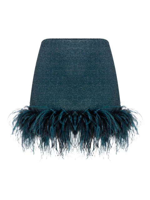 Oséree Lumière Plumage mini skirt