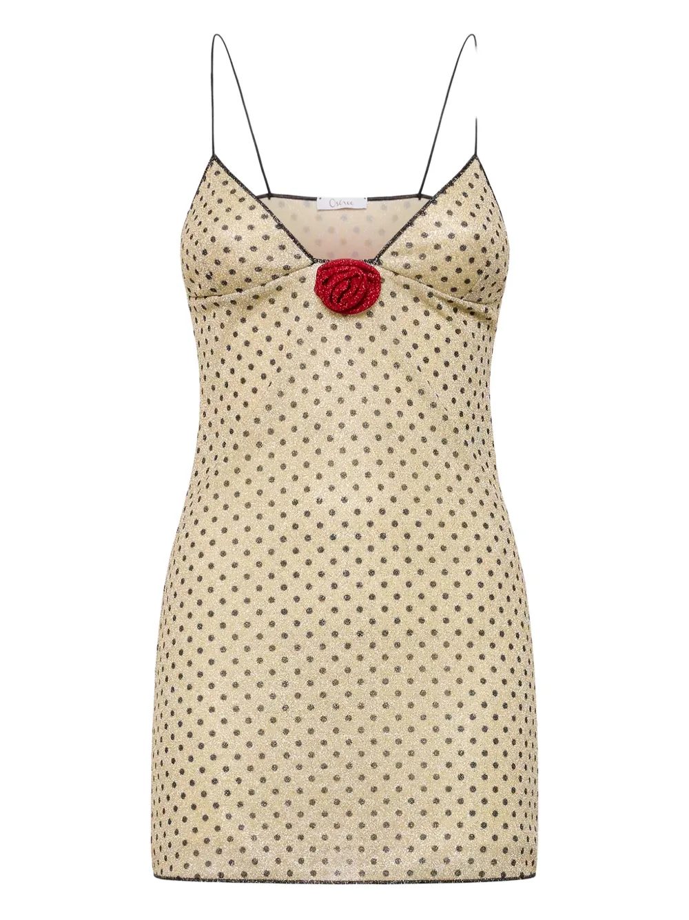 Oséree Lumière Rose Pois mini dress - Toni neutri