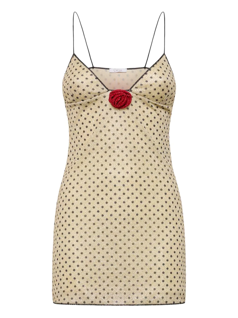 Oséree Lumière Rose Pois mini dress - Toni neutri