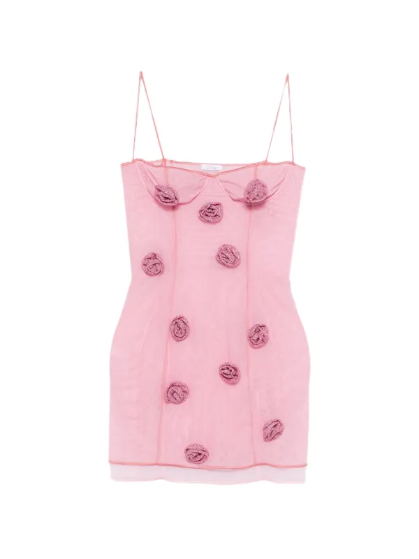 balconette mini dress Oséree Rose Balconette Mini Dress | Pink