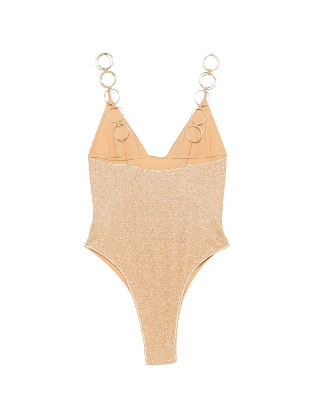  Oséree Lumiere Ring Triangle Swimsuit - Gold 