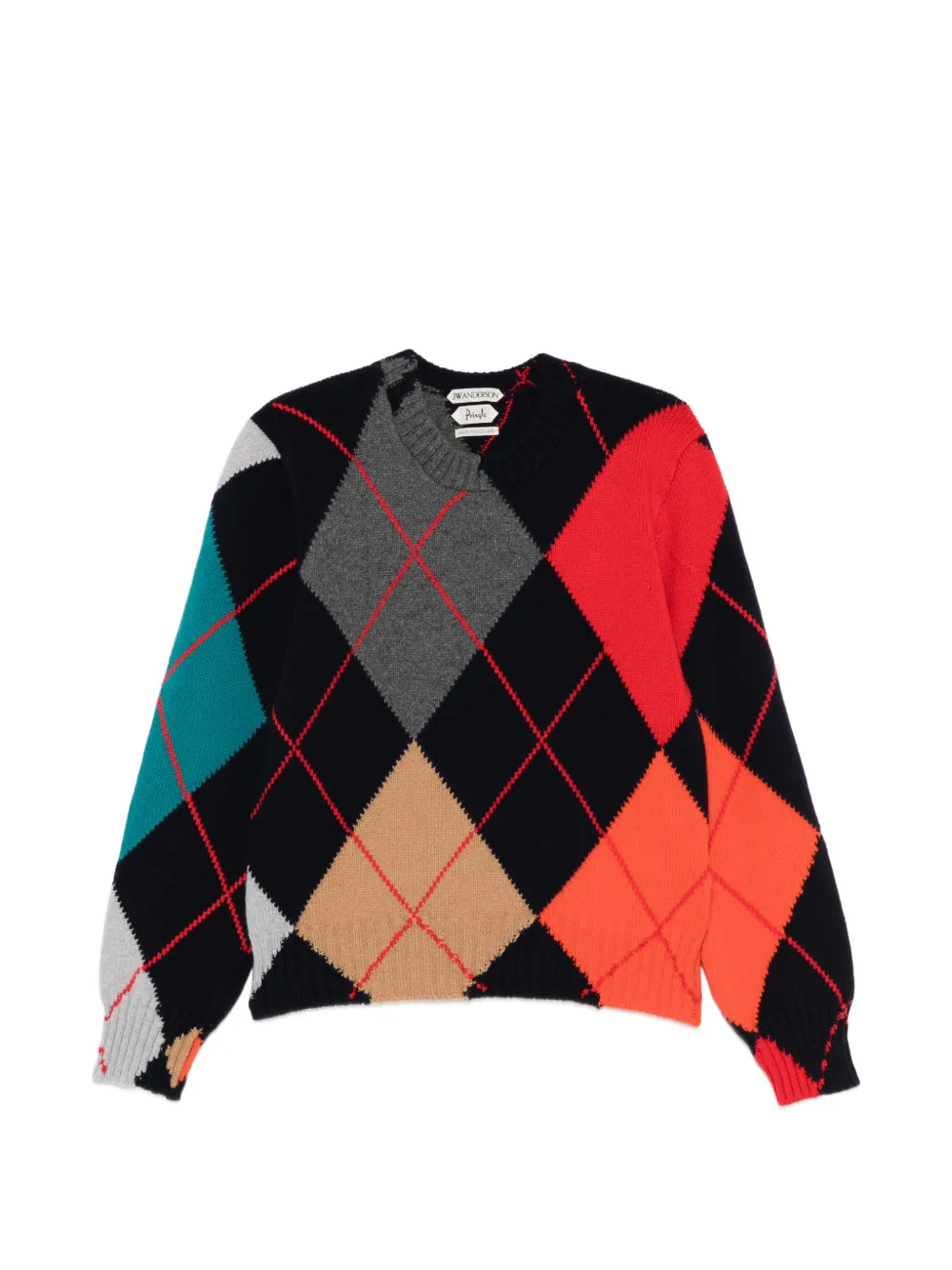 JW Anderson x JWA crew-neck sweater - Black