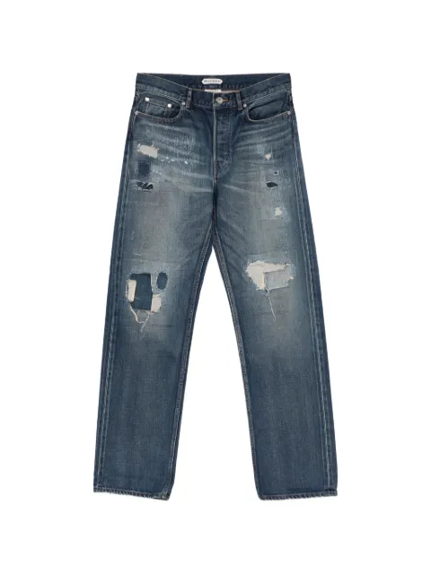 JW Anderson patchwork straight leg jeans