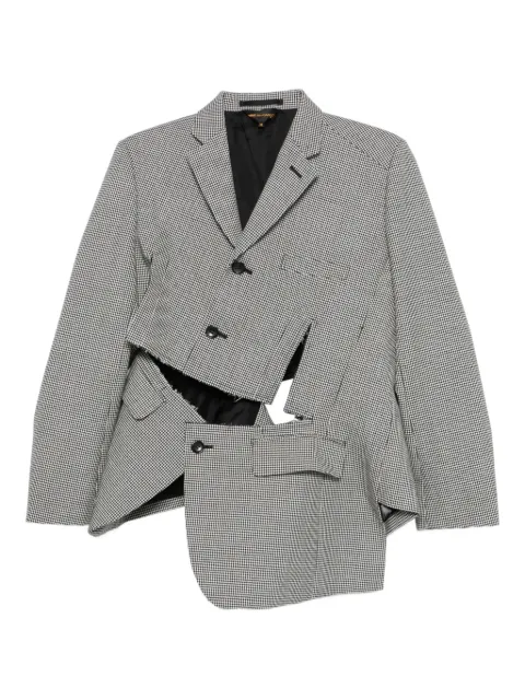 Comme Des Garçons cut-out detailing blazer