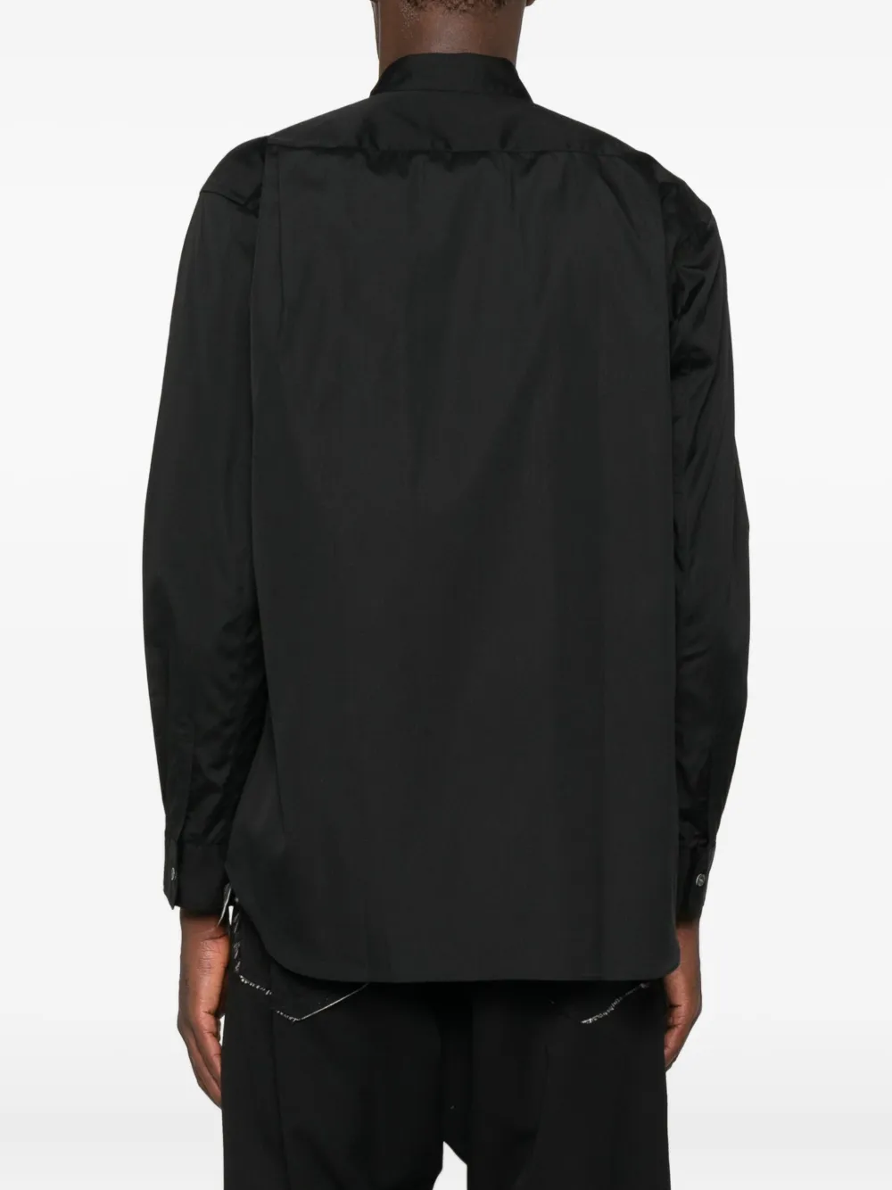 Comme Des Garçons Shirt Overhemd met borstzak Zwart