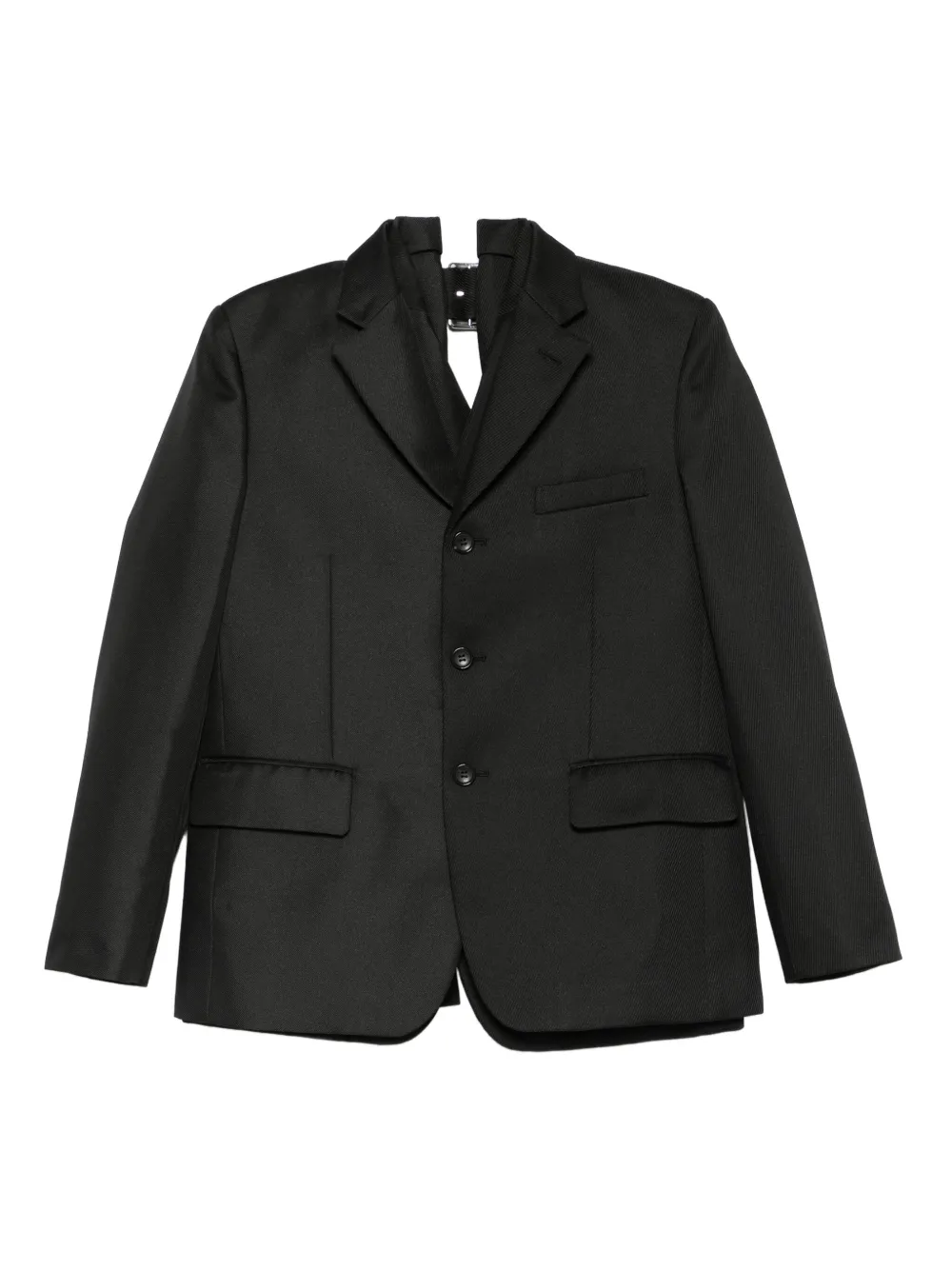 Comme Des Garçons single-breasted blazer - Nero