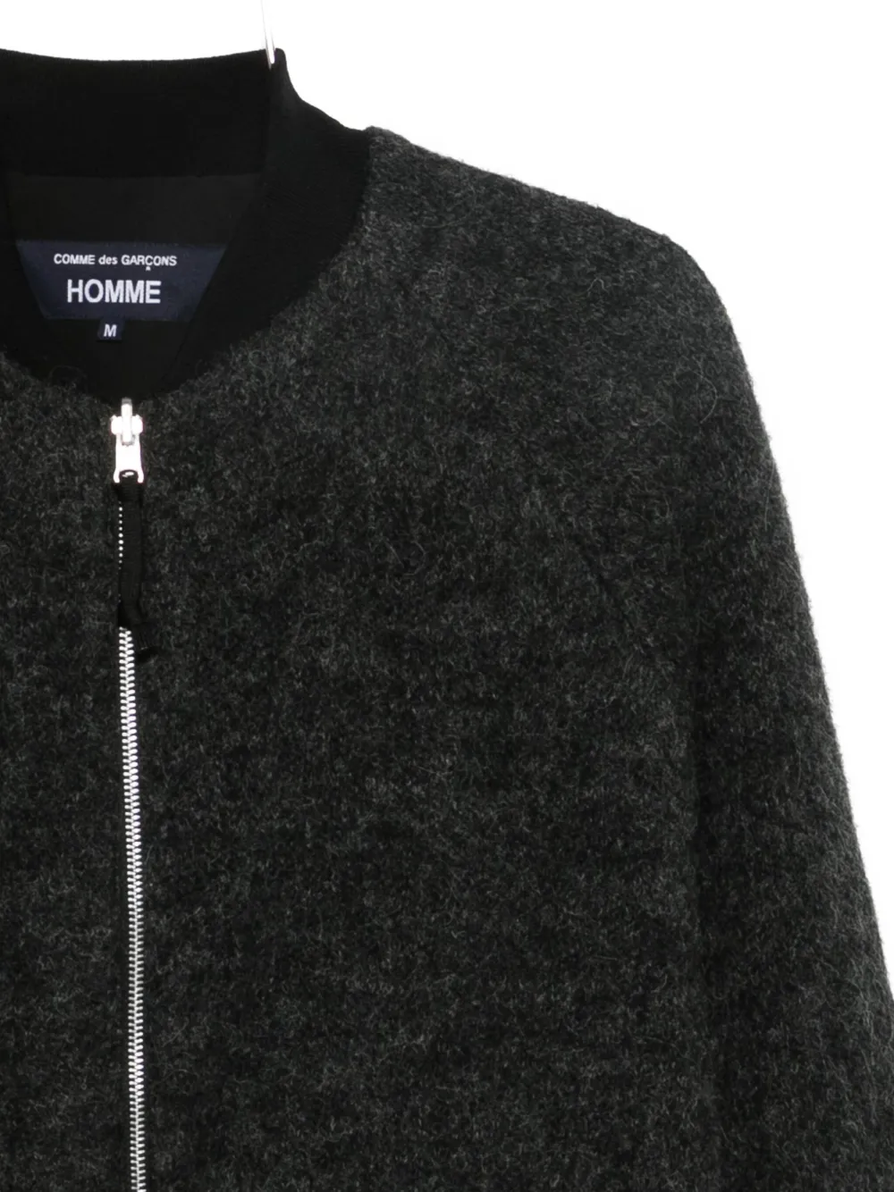 Comme Des Garçons Homme Deux Zip-fastening Jacket In Gray