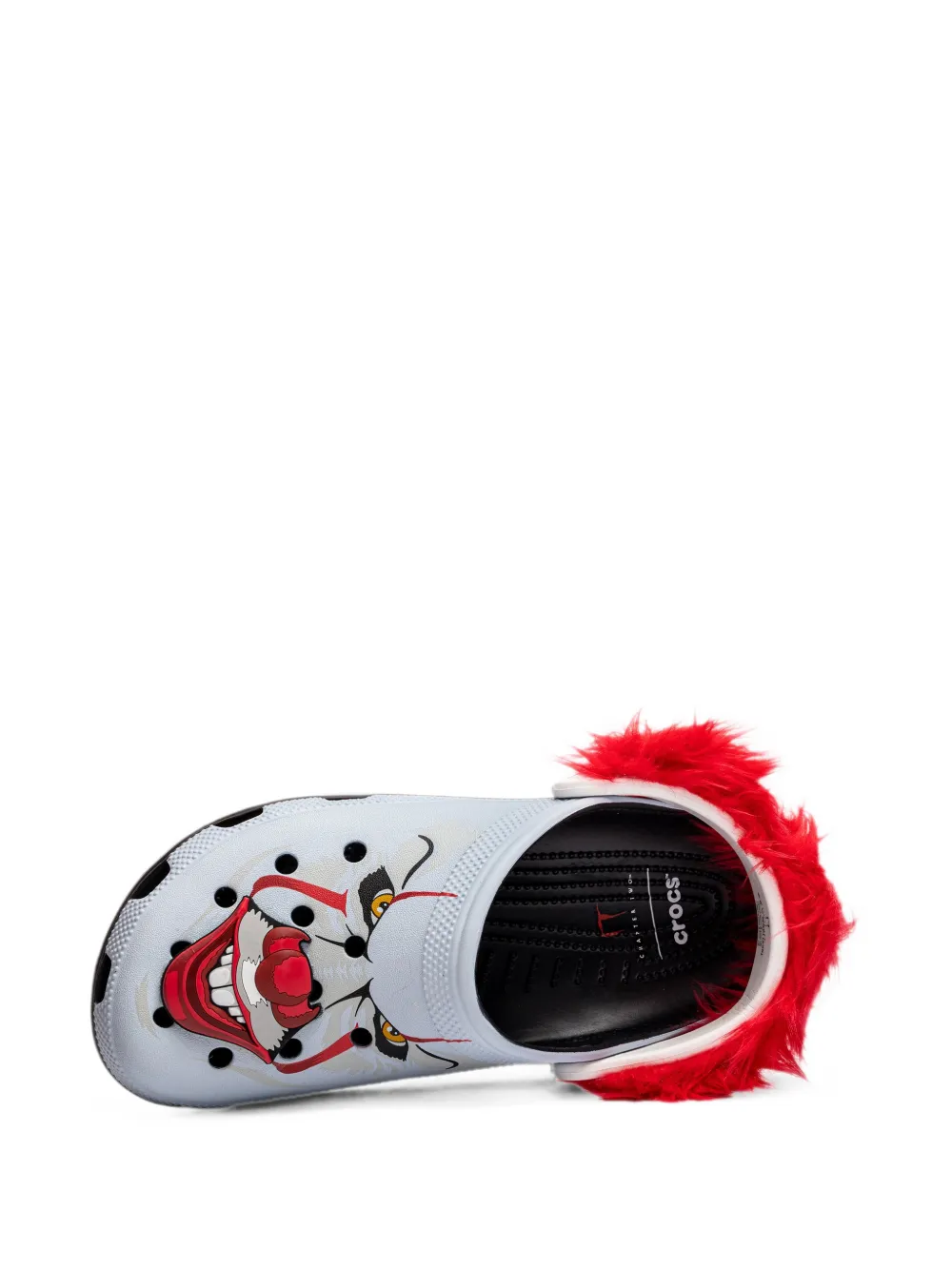 Crocs Pennywise faux-fur clogs Grijs
