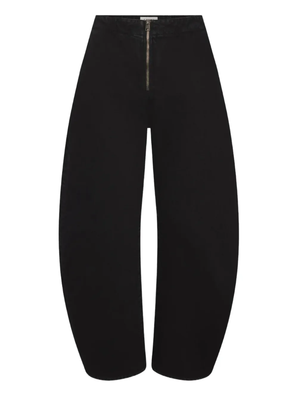 FRAME cotton trousers - Nero