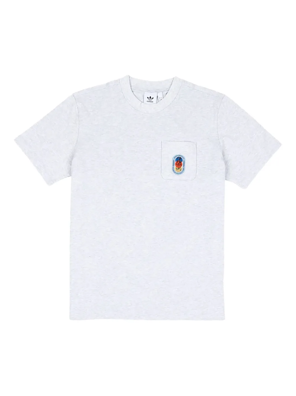 adidas pocket olympic tee | Grey | Image 1