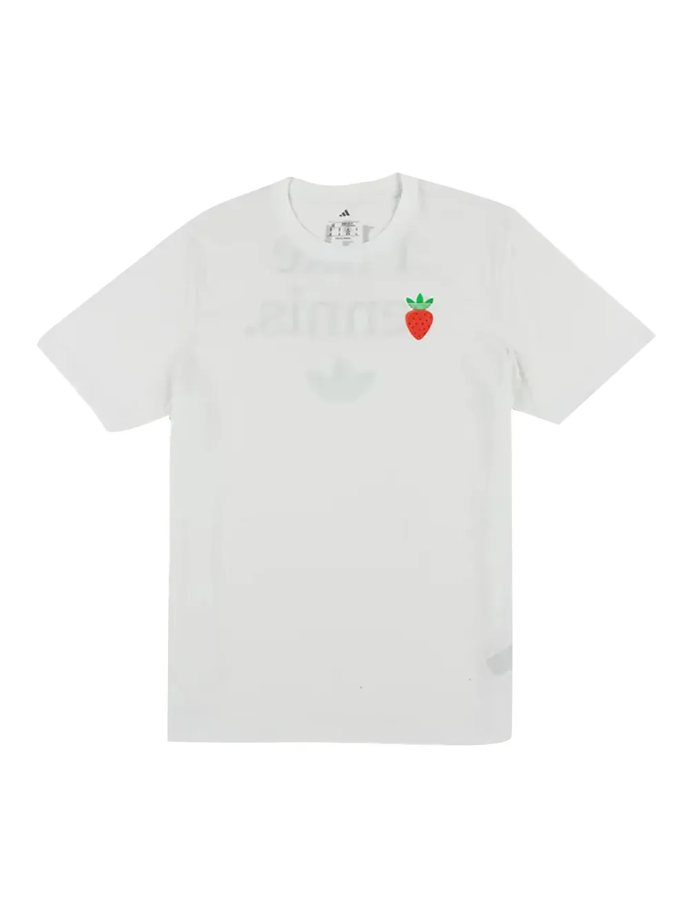 adidas T-Shirt mit grafischem Print - Weiß