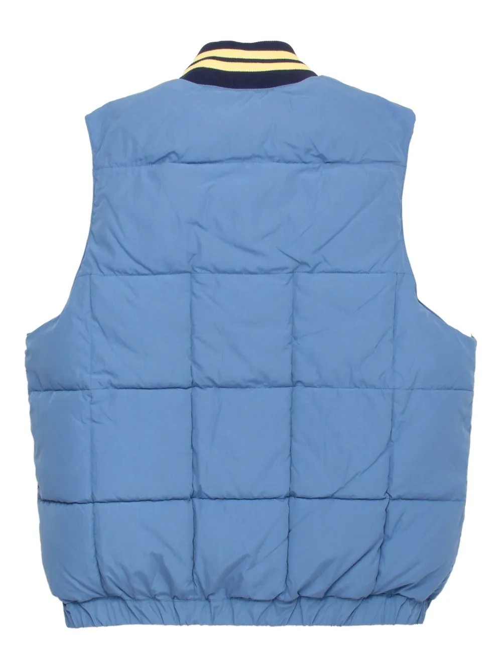 Drôle De Monsieur Mouwloos donsjack Wit