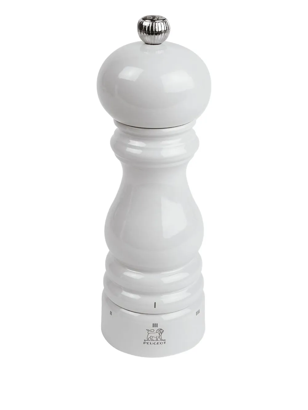 Peugeot u'Select spherical pepper mill | White | Image 1