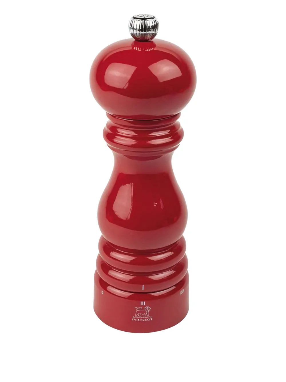 Peugeot U'select Grooved Pepper Mill In Red