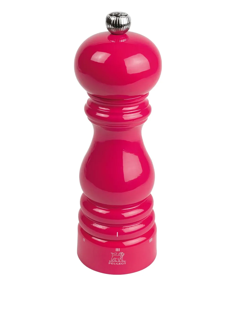Peugeot U'select Ribbed Pepper Mill In Pink