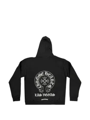 Chrome Hearts Las Vegas zip-up Hoodie | Black | FARFETCH JO