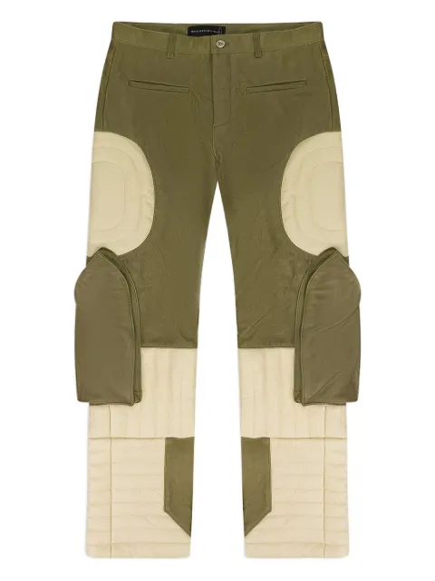Who Decides War raised window leather trousers