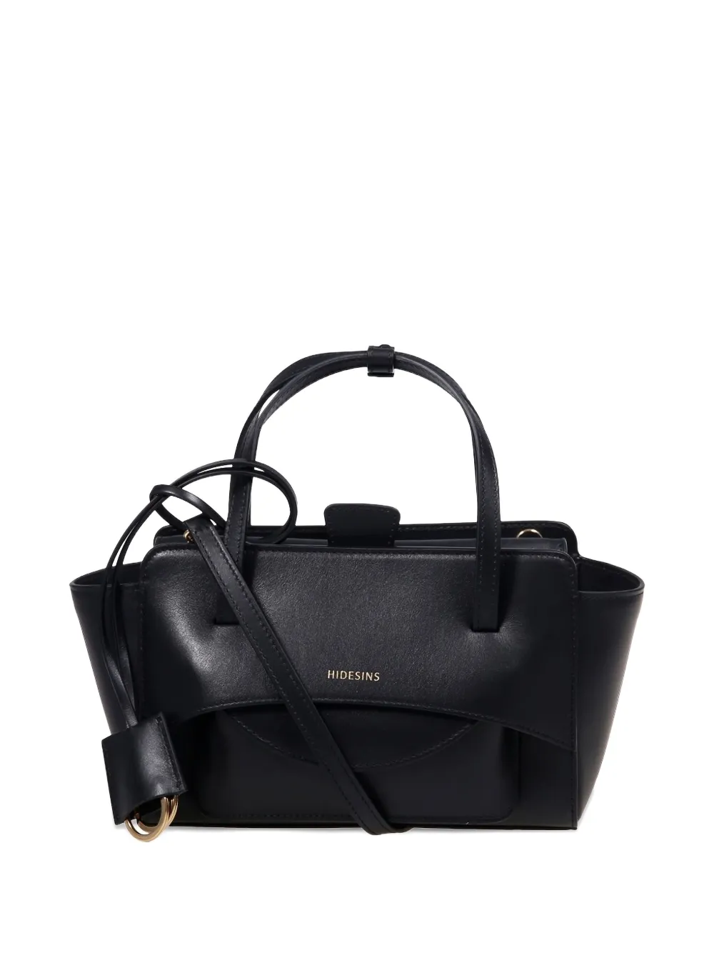 HIDESINS small Flap tote bag | Black | Image 1