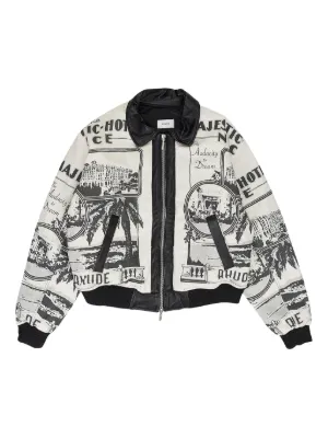 Who Decides War ボンバージャケット | ニュートラル | FARFETCH JP