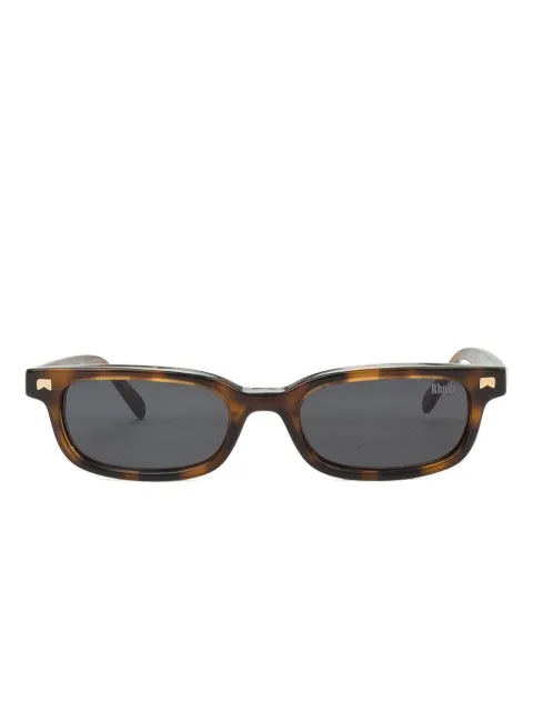 RHUDE lentes de sol Tobac