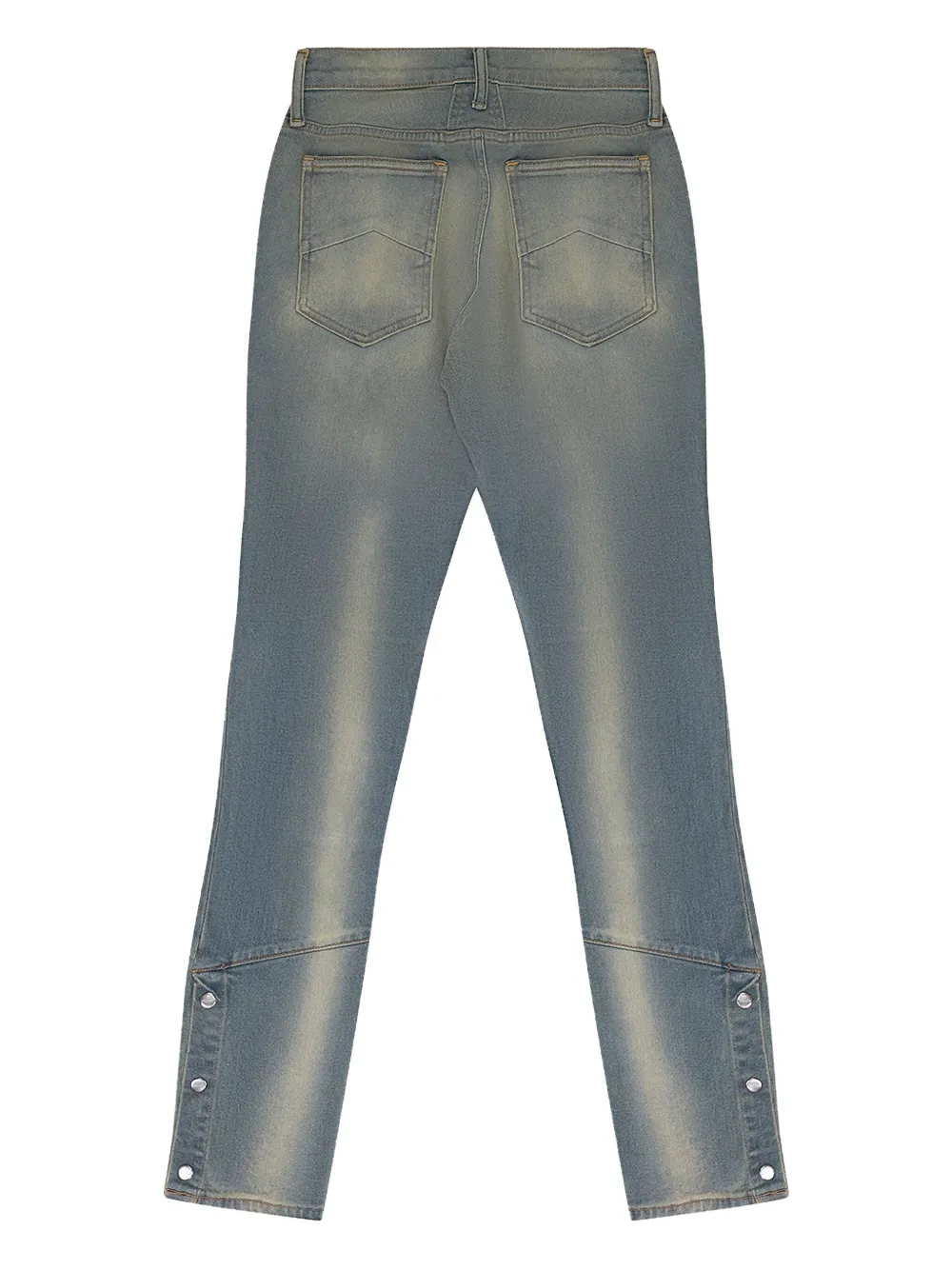 RHUDE distressed jeans - Blauw