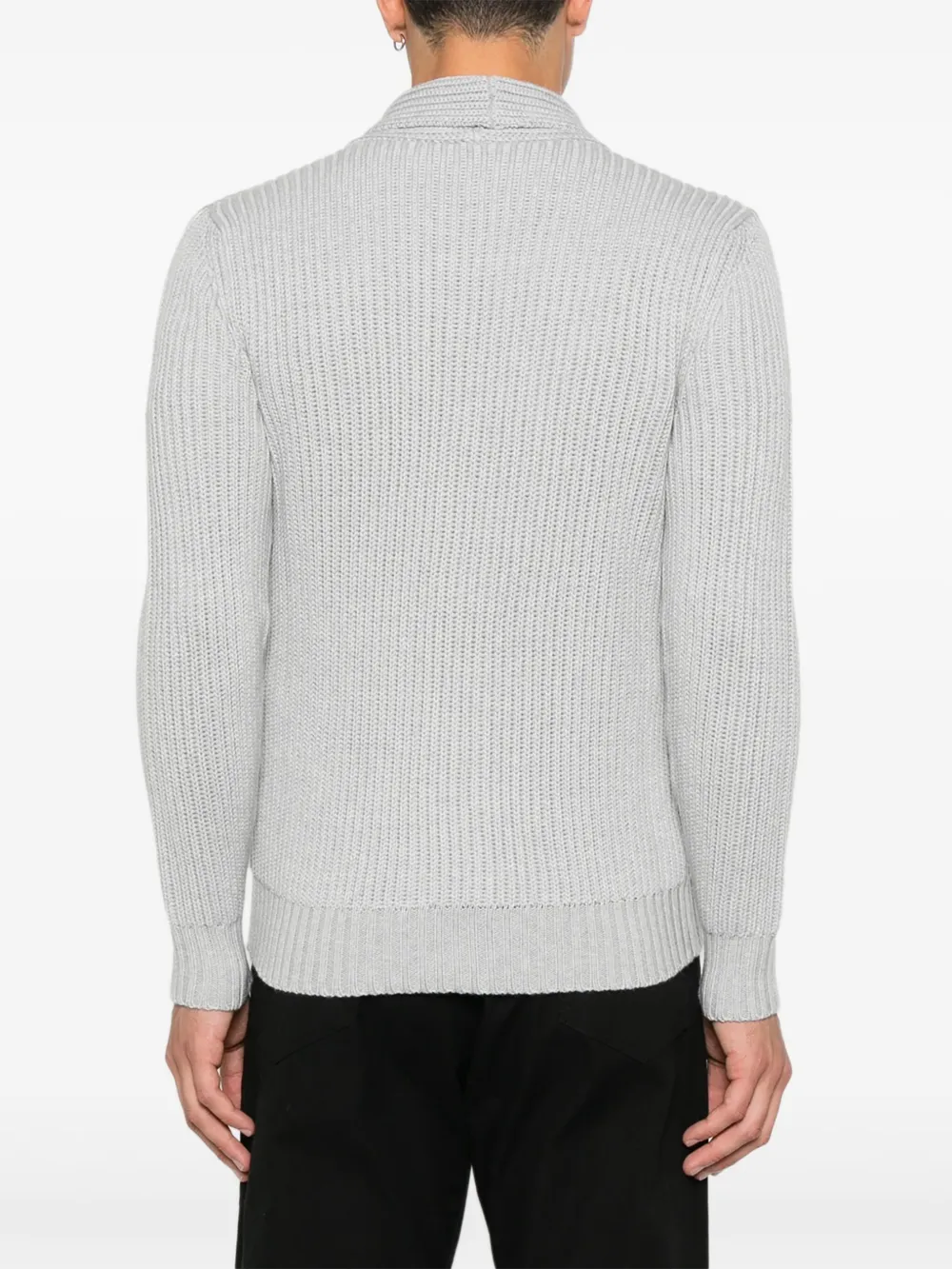 Eleventy Wollen vest Grijs