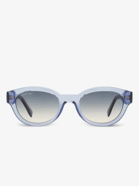 Lacoste oval wire-core sunglasses