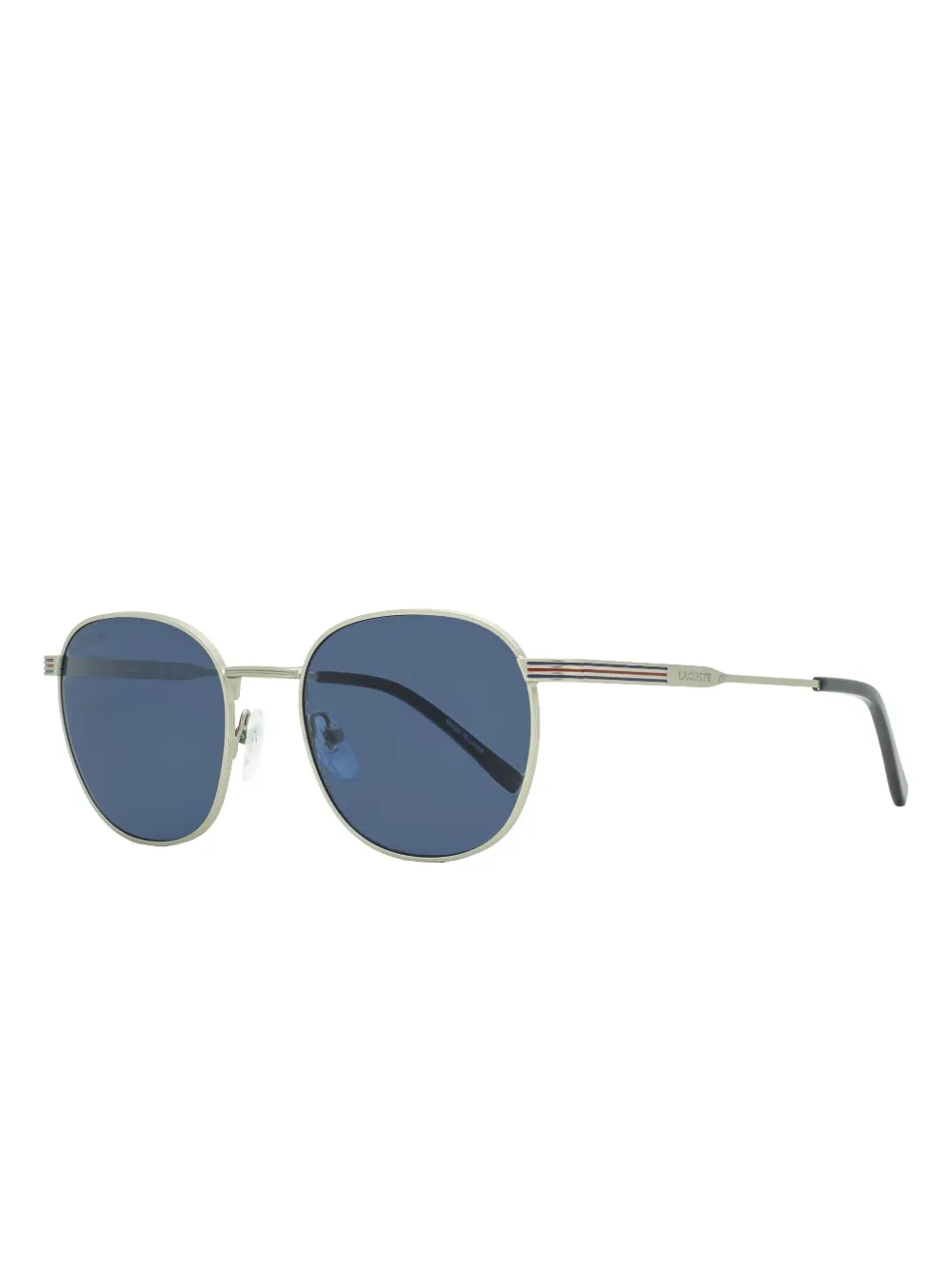 Lacoste lentes de sol a rayas con armazón ovalada | Hombre | Image 2