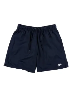 nike flow woven shorts black