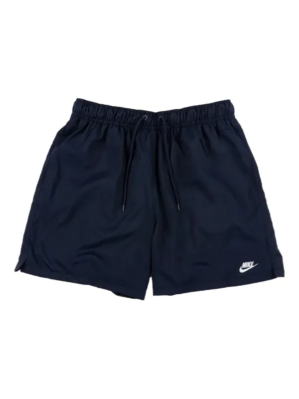 blue woven nike shorts