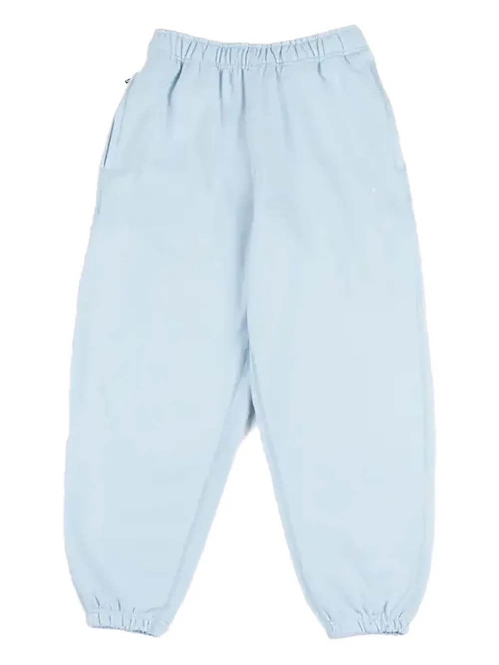 Nike cuffed solo swoosh track pants | Blue | Image 1